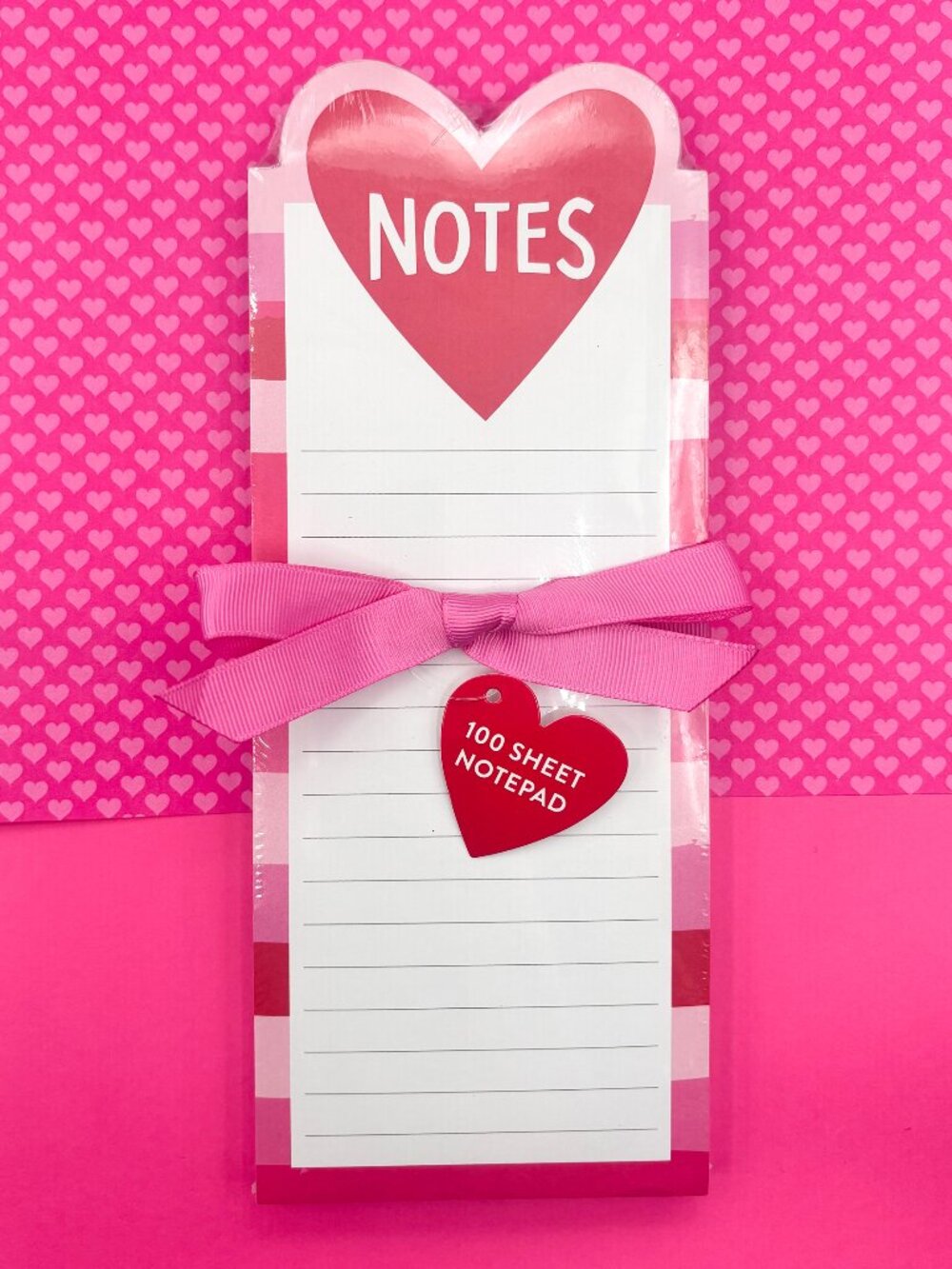 Heart Die-cut List Pad